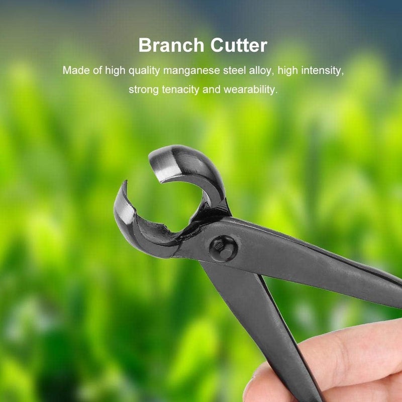 ZPSHYD Bonsai Concave Branch Cutter, 210mm/8.27 inch Manganese Steel Alloy Knob Branch Cutter Garden Branch Cutter Bonsai Tools Garden Concave Pruner - Image 3